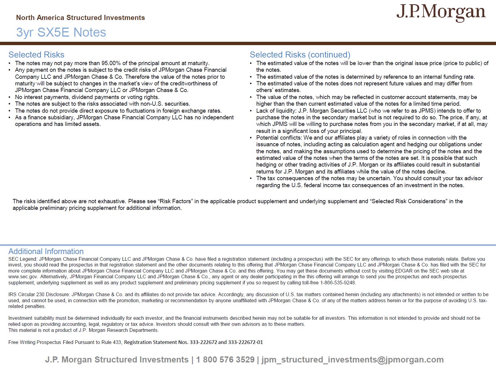 SEC Filing | JPMorgan Chase & Co.