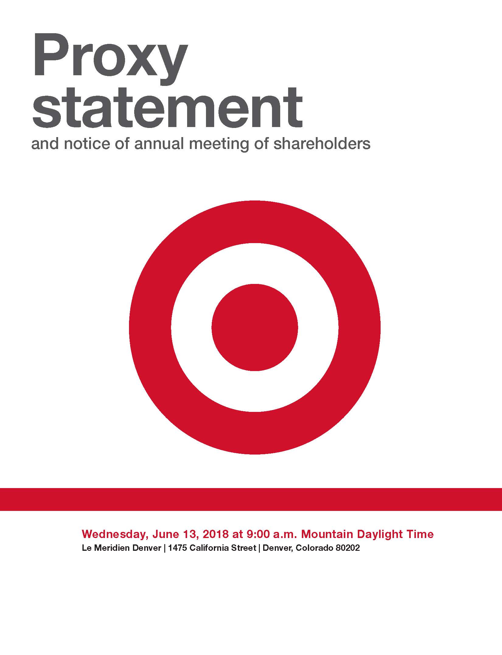 SEC Filing | Target Corporation