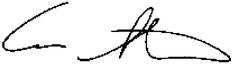 SIGNATURE