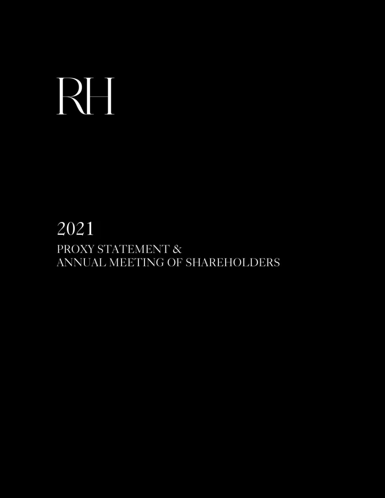 SEC Filing | RH