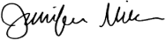 -s- Jennifer Miller