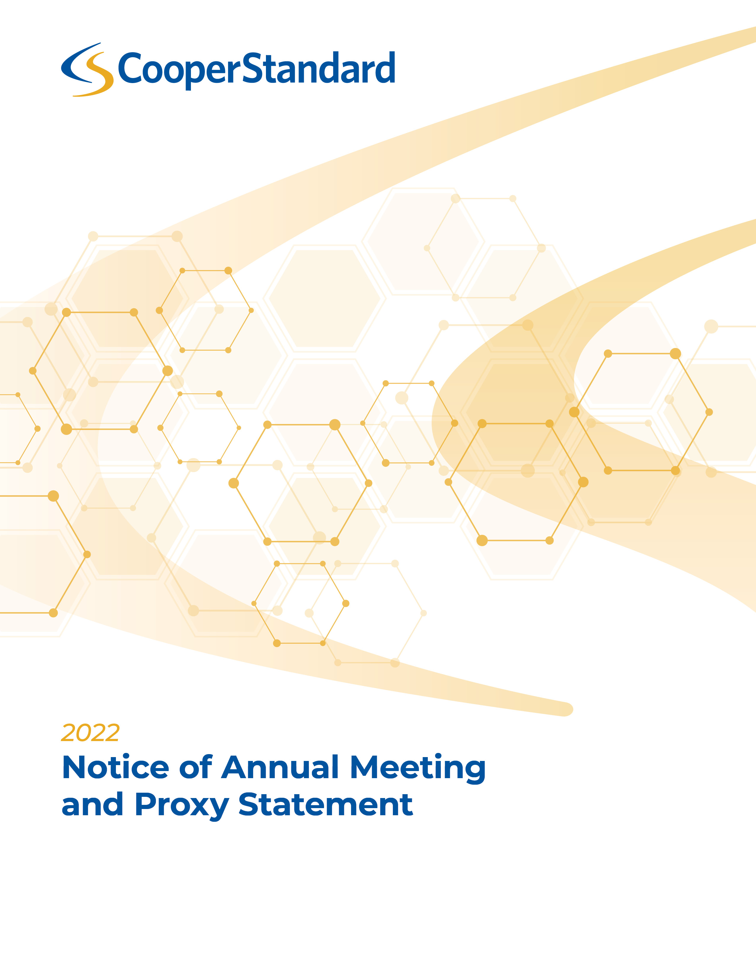 SEC Filing | Cooper Standard