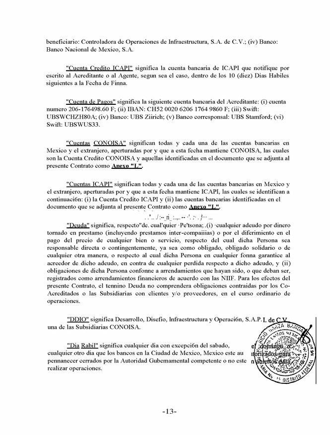 Sec Filing Grupo Aeroportuario Del Centro Norte S A B De C V