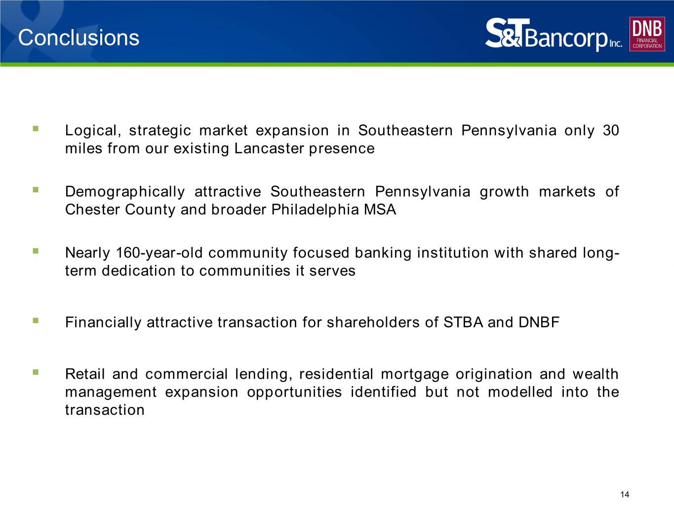 Sec Filing S Amp T Bancorp Inc