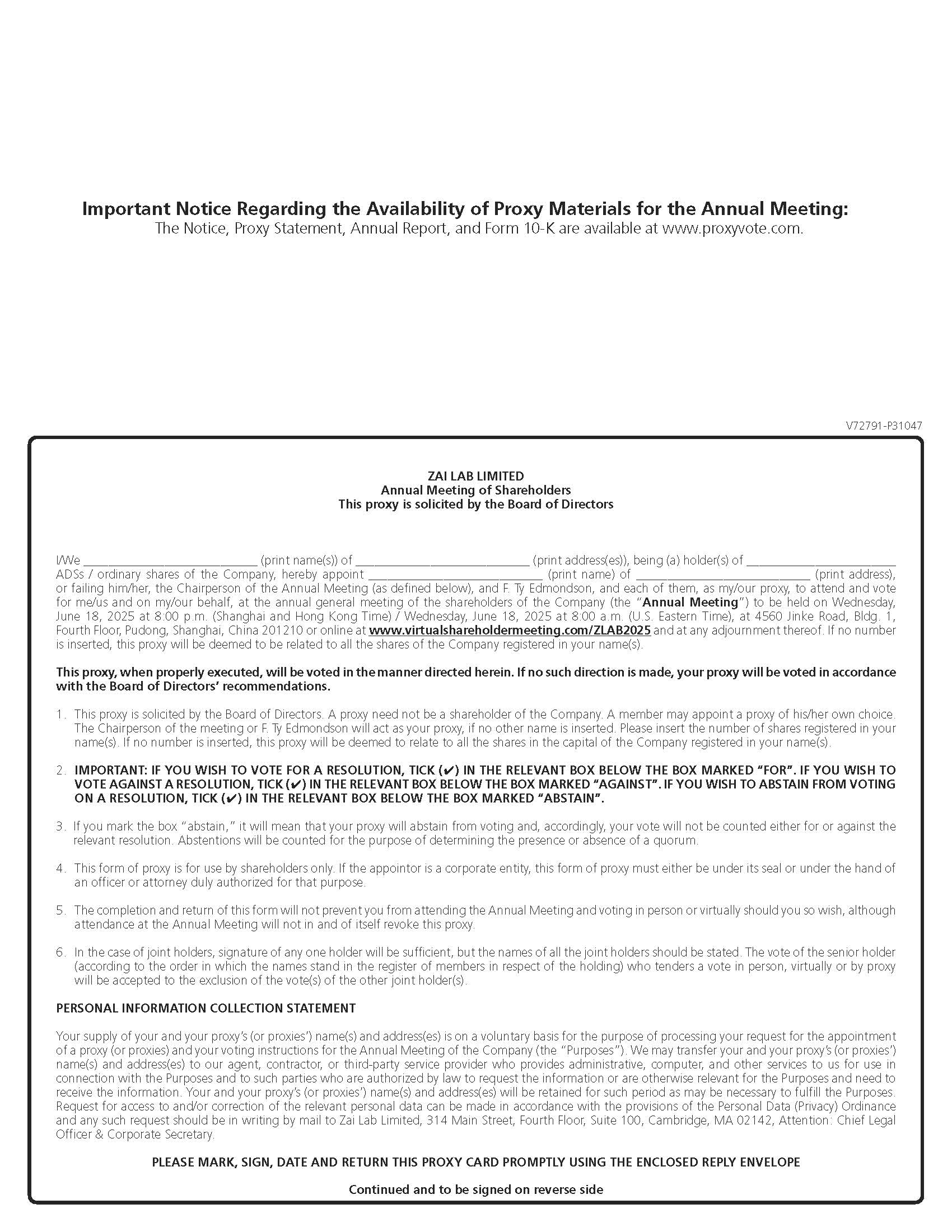 ZAI LAB LTD_VH_QM_PRXY_P31047_25(#88038) - C1_Page_2.jpg