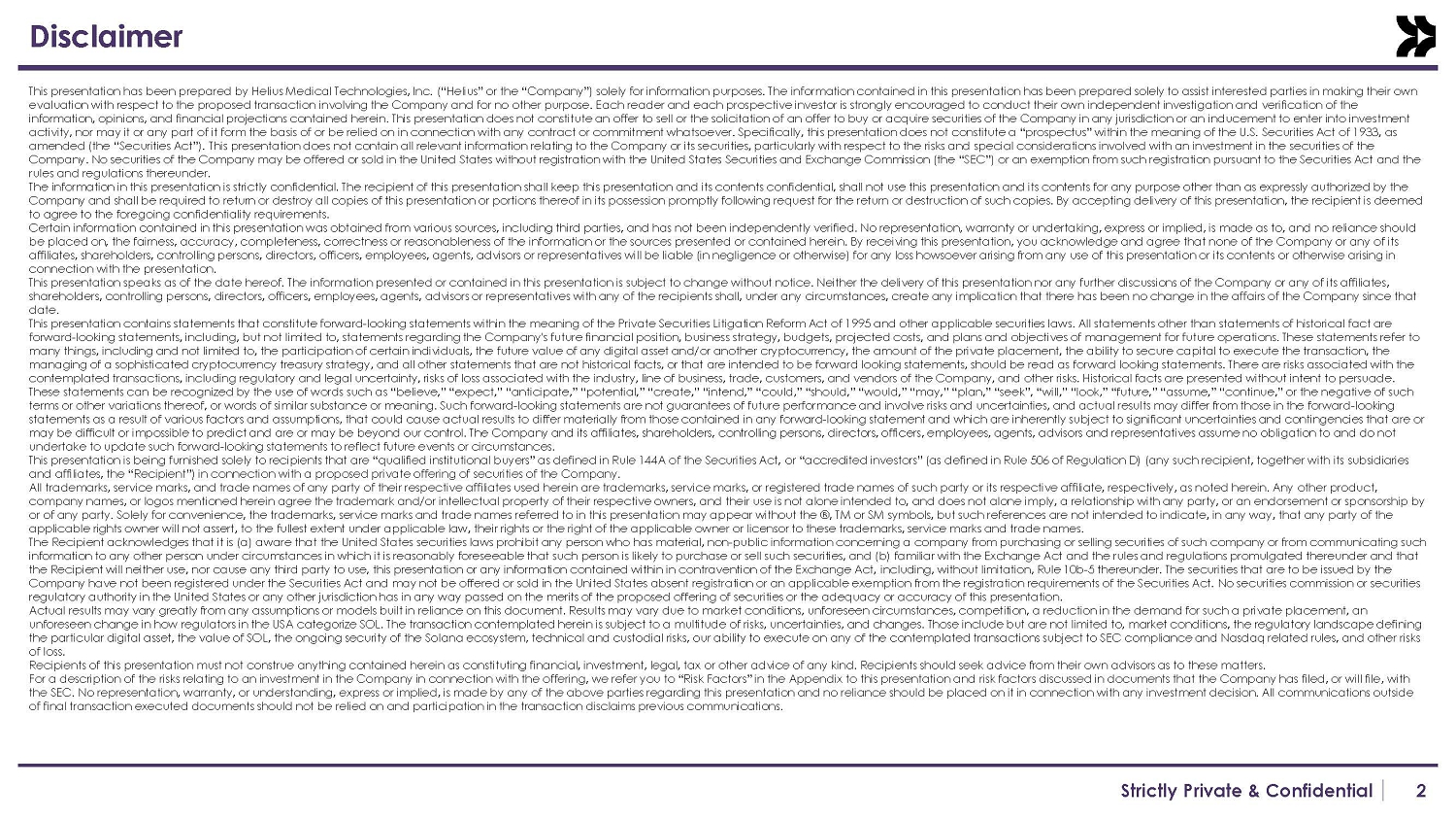 Solana Company - SEC Filing